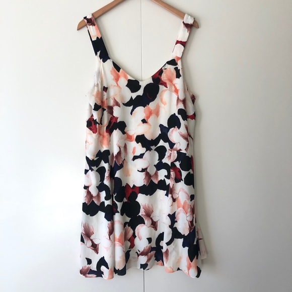 1. State Pink and White Sleeveless Sundress - Picture 8 of 9